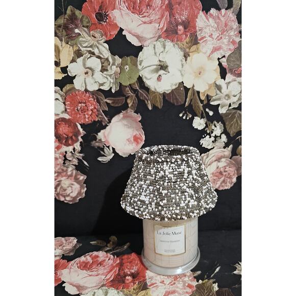 Mini Beaded Bead Candle Shade Lamp Shade - Picture 3 of 5